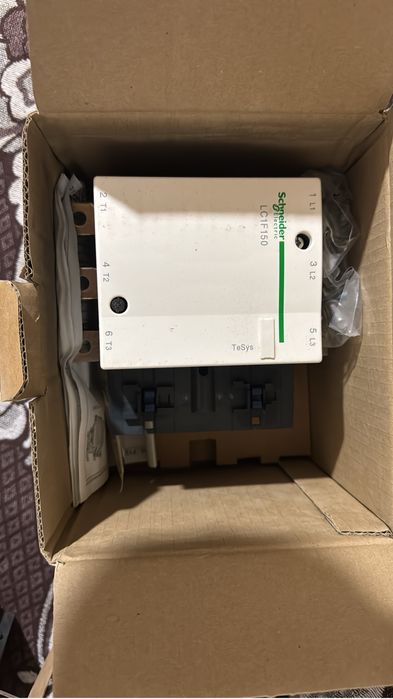 Контактор LC1F150, LC1F115, автоматический выключатель cvs100E 80A