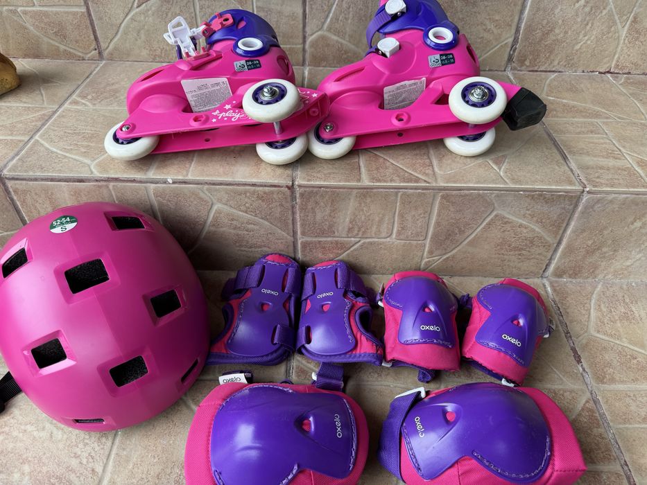 Role, protectii si casca OXELO