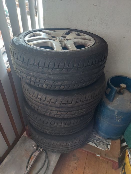 Jante wv cu anvelope vara 205/55/16