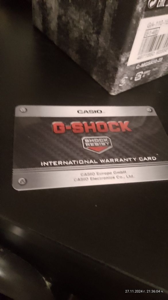 CASIO G-SHOCK чисто нов!