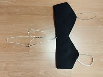 Бюстие с презрамки с камъчета и бижу за кръста