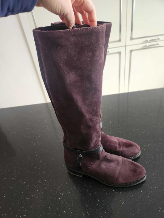 демисезонные сапоги Эконика фиолетового цвета, размер 38