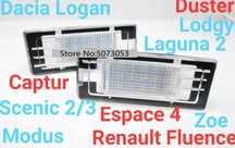 Lămpi Număr Dacia Lodgy,Logan,Duster/Renault Espace,Fluence,Laguna,etc
