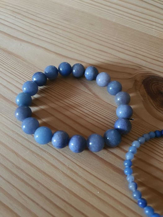 Bratara Aventurin Albastru, 10 mm