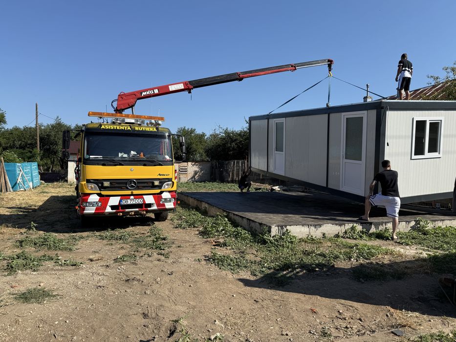 Mercedes Atego 1323autoplatforma  macara furca platou