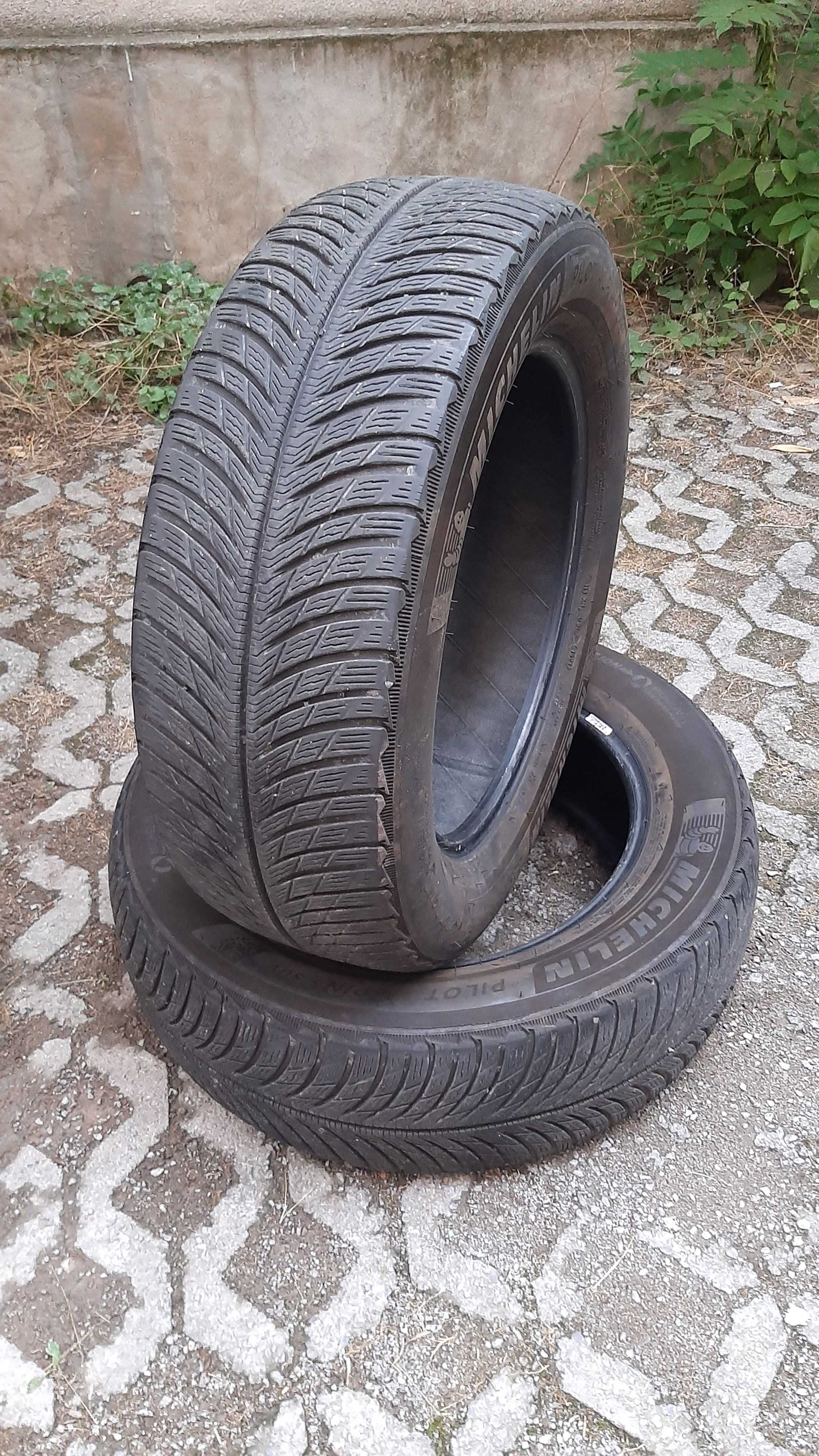 2 броя всесезонни гуми 225 60 17 Michelin dot21 като нови