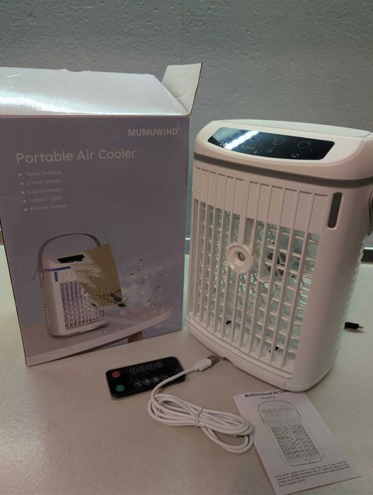 Aparat de aer conditionat si umidificator portabil