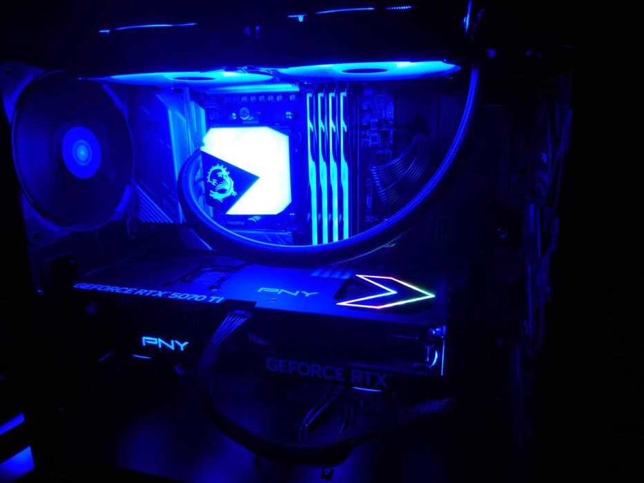 PNY Nvidia  RTX 5070 Ti ARGB EPIC-X Triple Fan OC 16GB, GDDR7, 256 bit