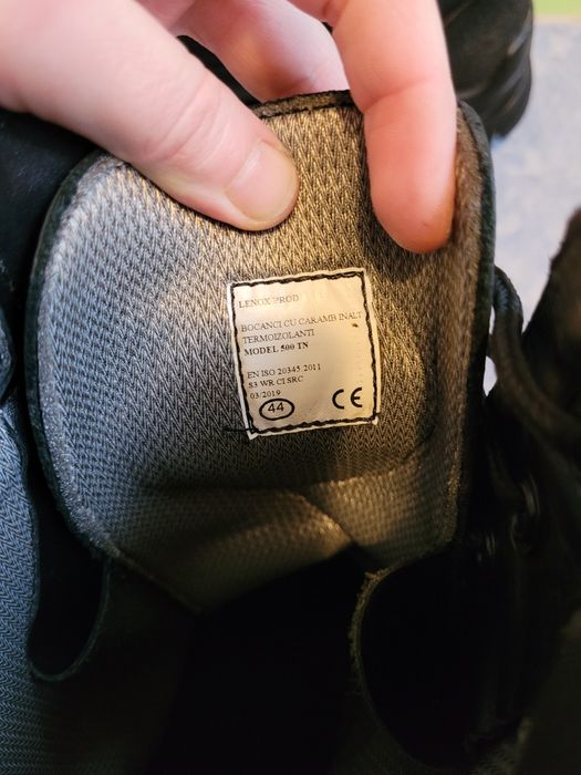 Ghete înalte protectie bărbați Lenox mar.44