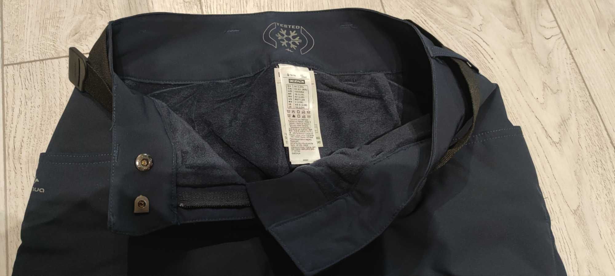 Pantaloni ski Hidrofob Drumeție pe zăpadă SH500 Mountain Decathlon