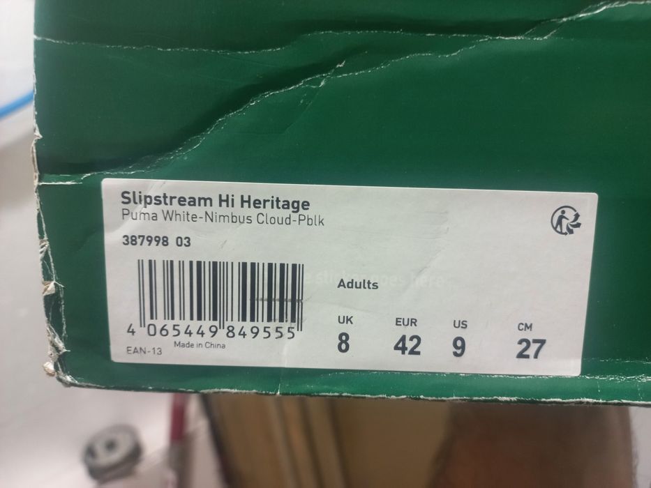 Маратонки, кецове PUMA Slipstream Hi Heritage