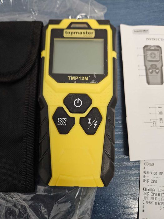 Дигитален детектор Topmaster TMP12M - Като Нов! Гаранция