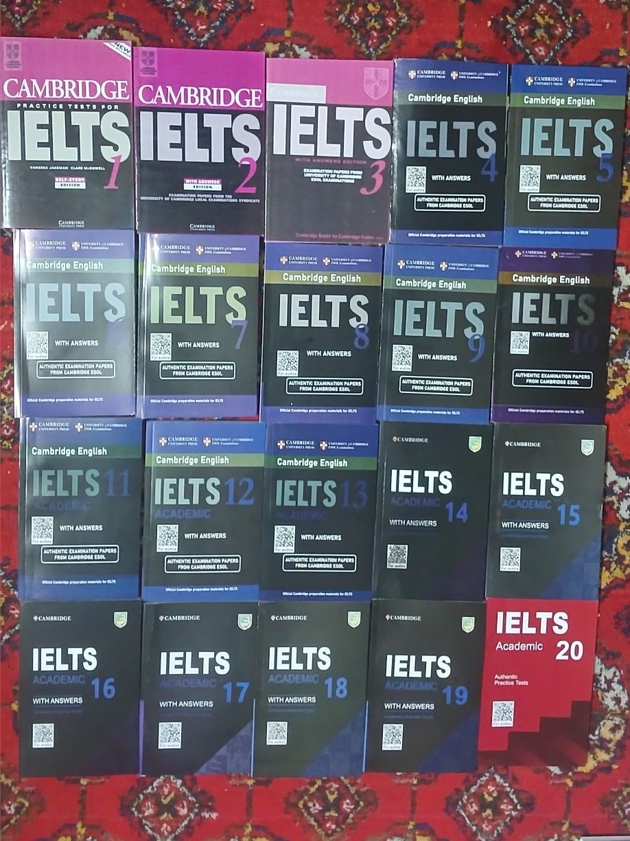 Cambridge ielts practice books 1/20 all
