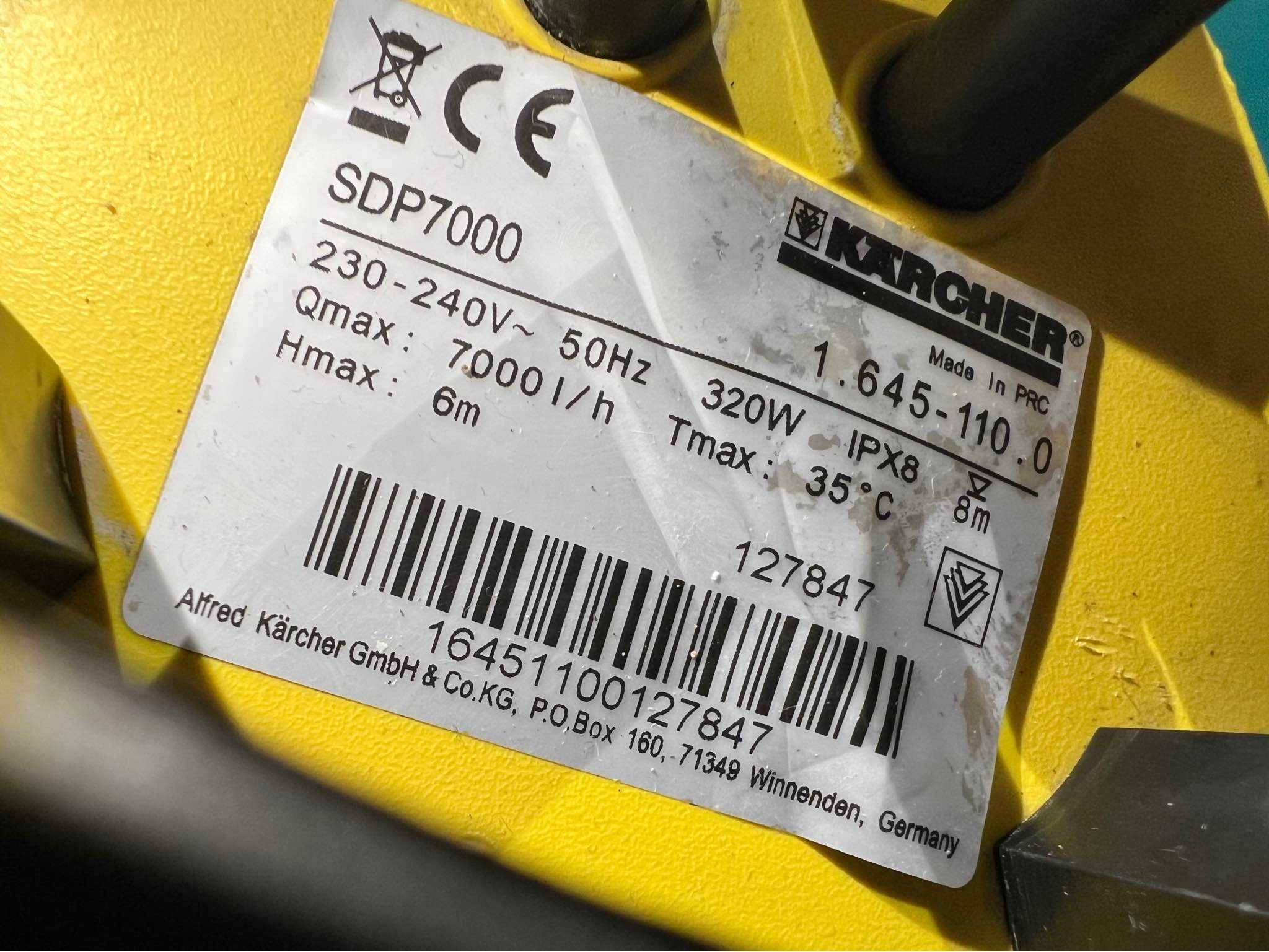 /НАМАЛЕНА/ Водна дренажна помпа KARCHER SDP7000.