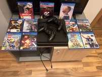 Playstation 4 - с два джойстика + 11 игри