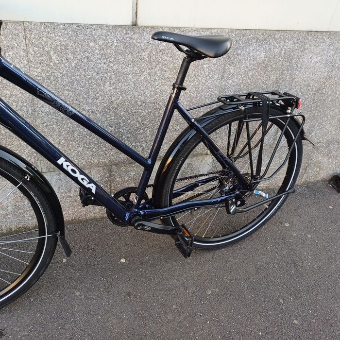 Bicicleta touring drumeții pe curea carbon