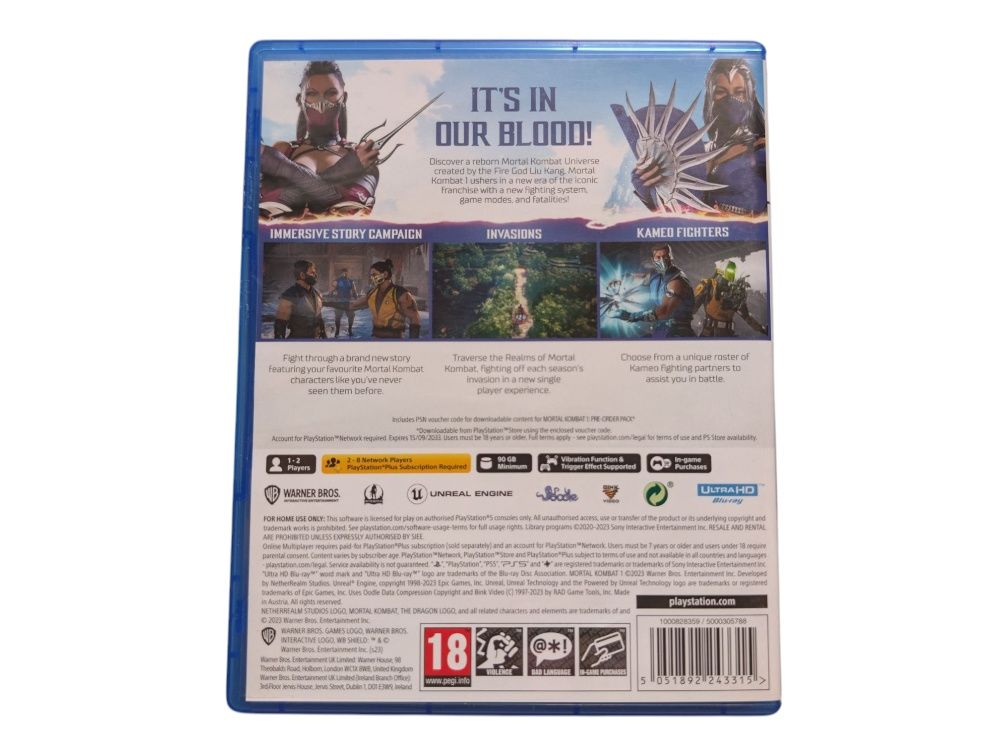 Срочно продам Mortal Kombat 1