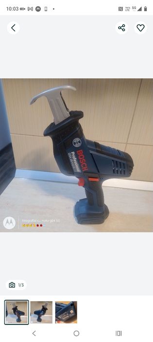 Bosch gsa 18 li c noua