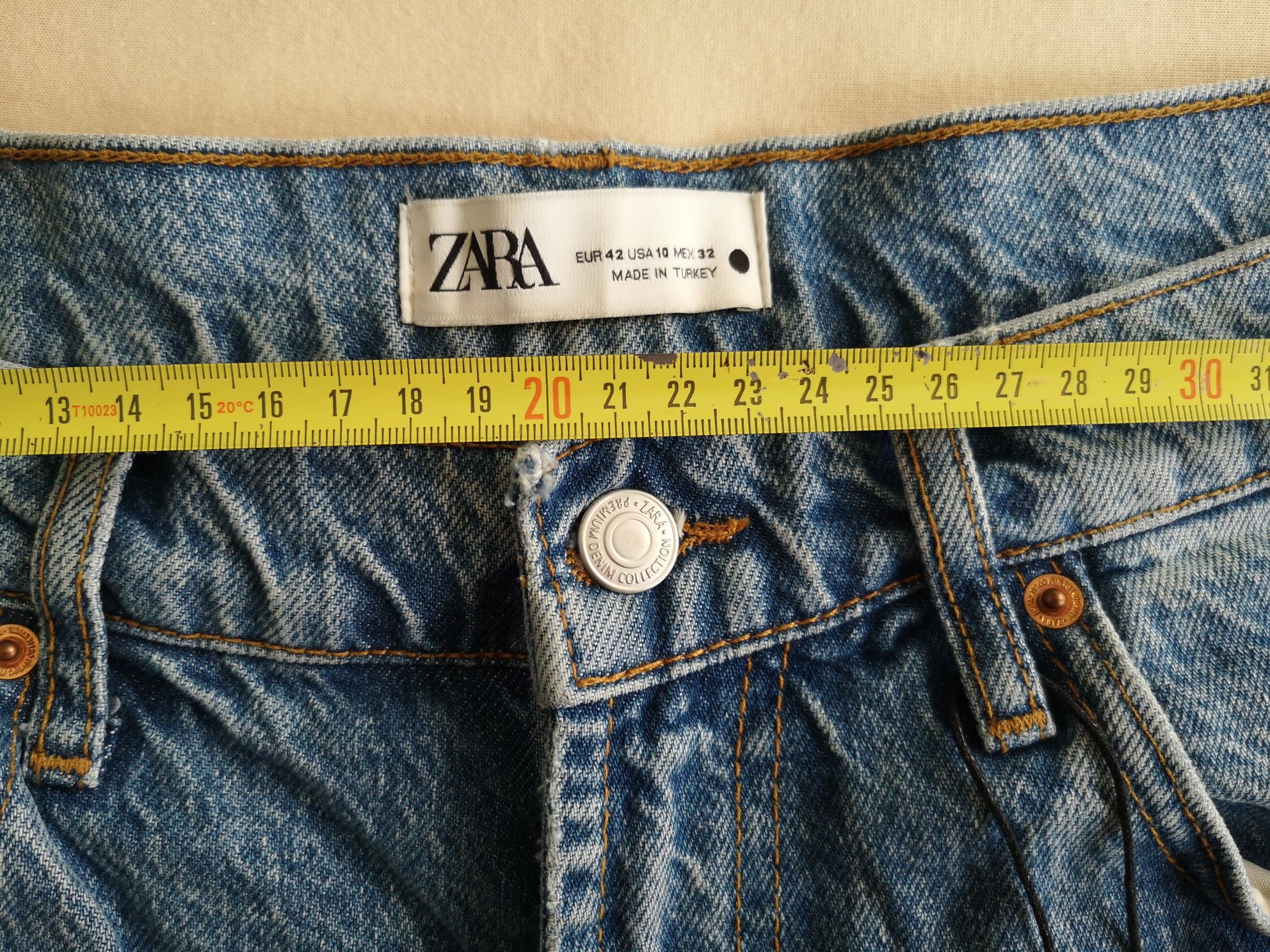 Blugi Zara noi cu eticheta mar 42, The Slim Straight
