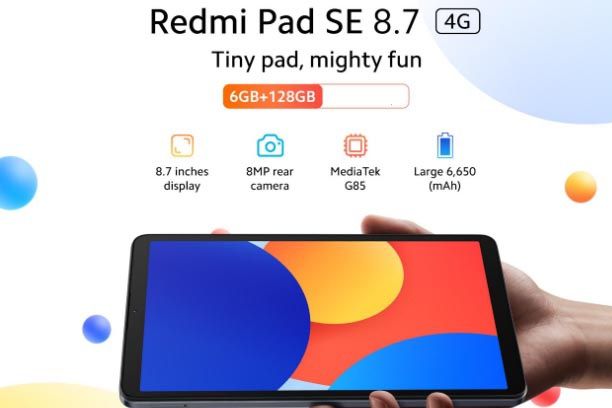 Redmi Pad se 8.7 4G 6/128 Karobka