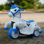 Tricicleta electrica pentru copii, Kinderauto Poney 40W 6V Blue