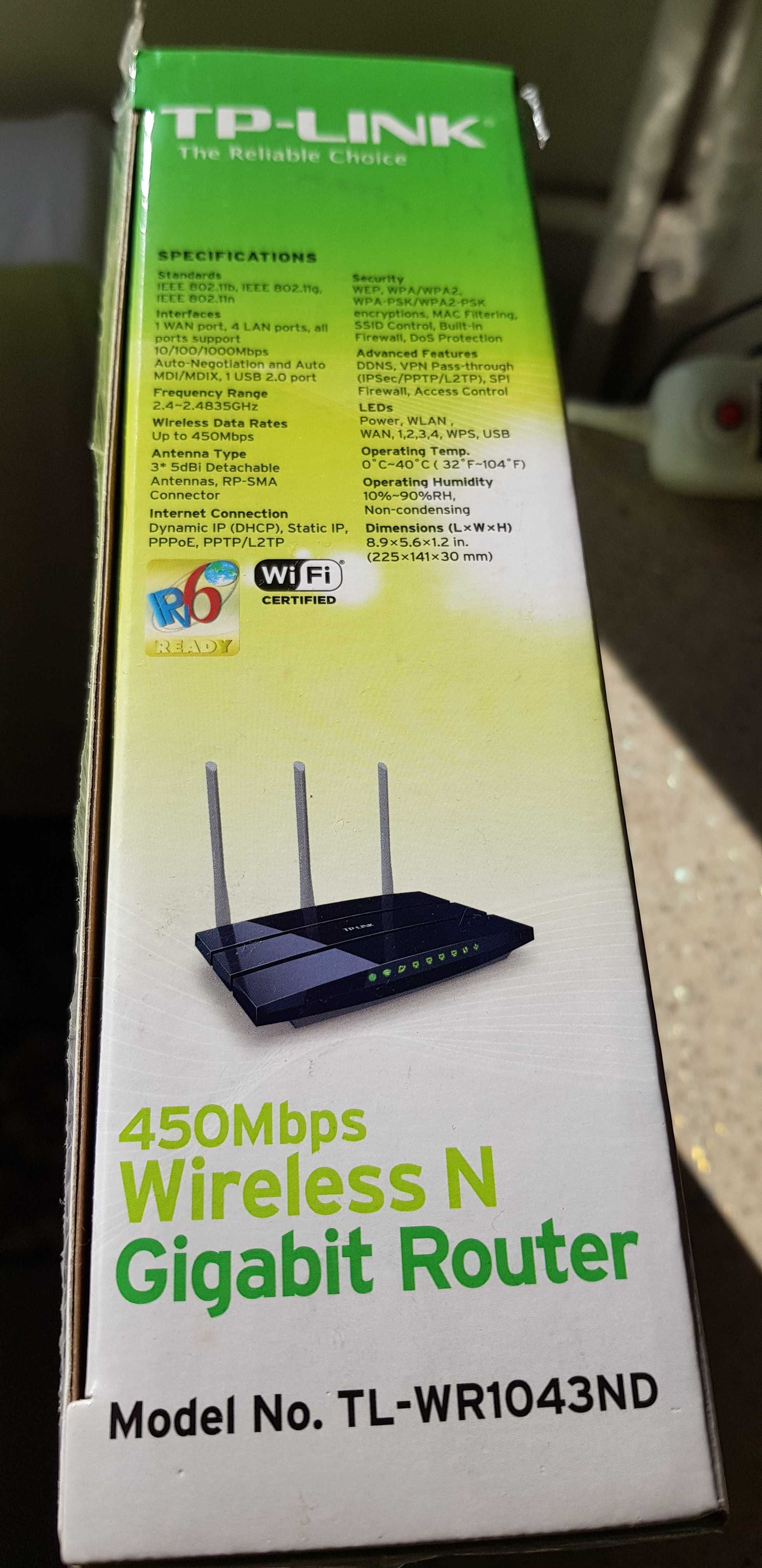 Router Gigabit TP-Link TL-WR1043ND