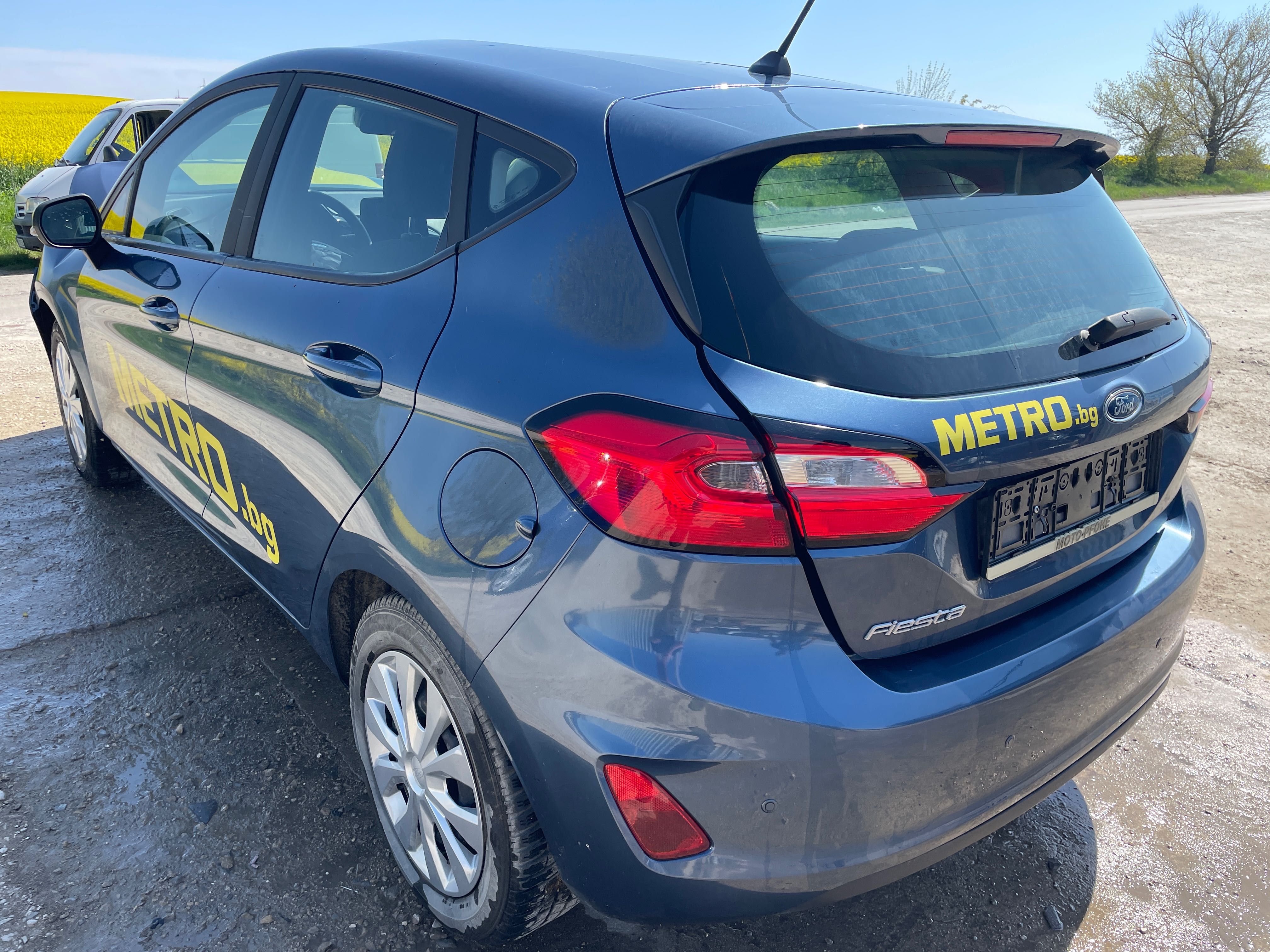 Ford Fiesta 1.1 Ti-VCTi, двигател FSJA, 75 кс. Форд Фиеста engine FSJA