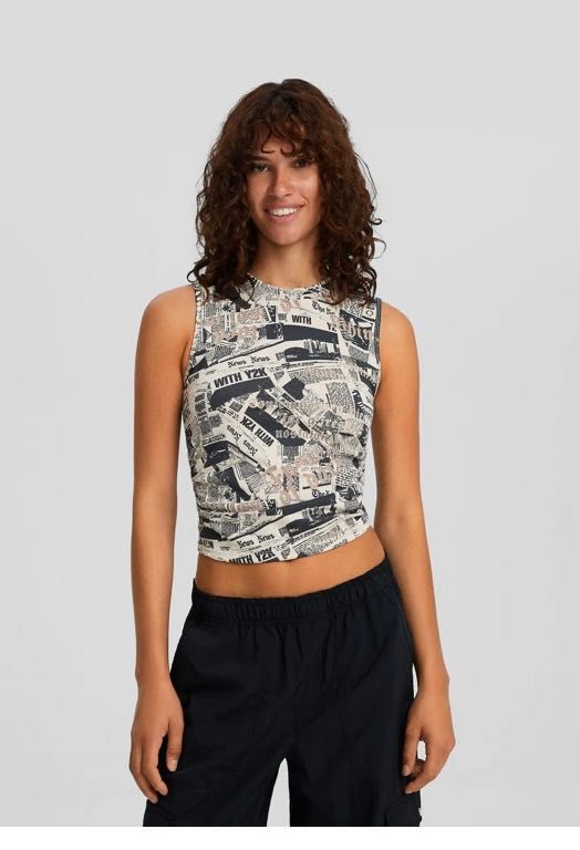 Top Bershka размер М