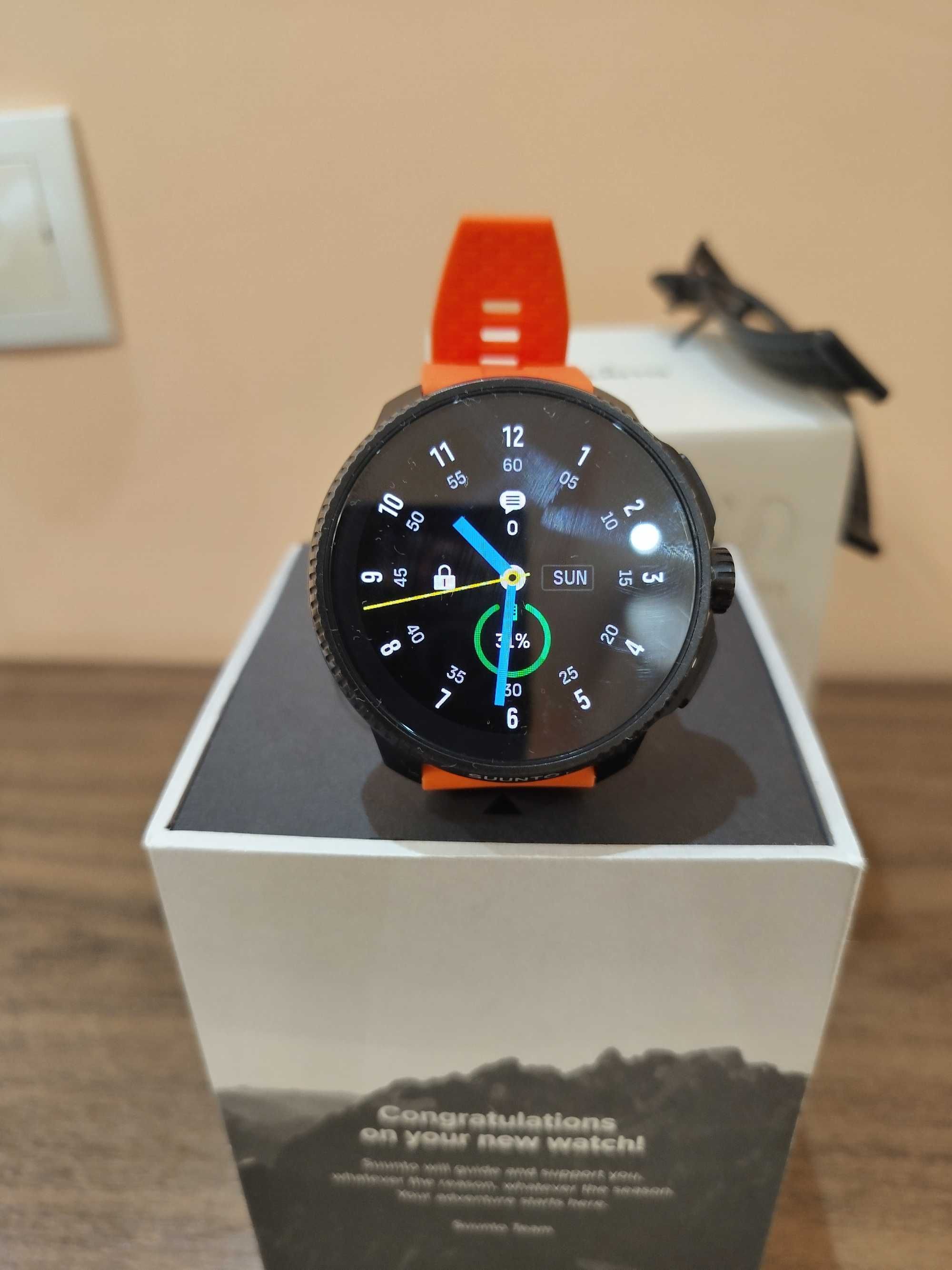 Suunto Race All black като нов, гаранция