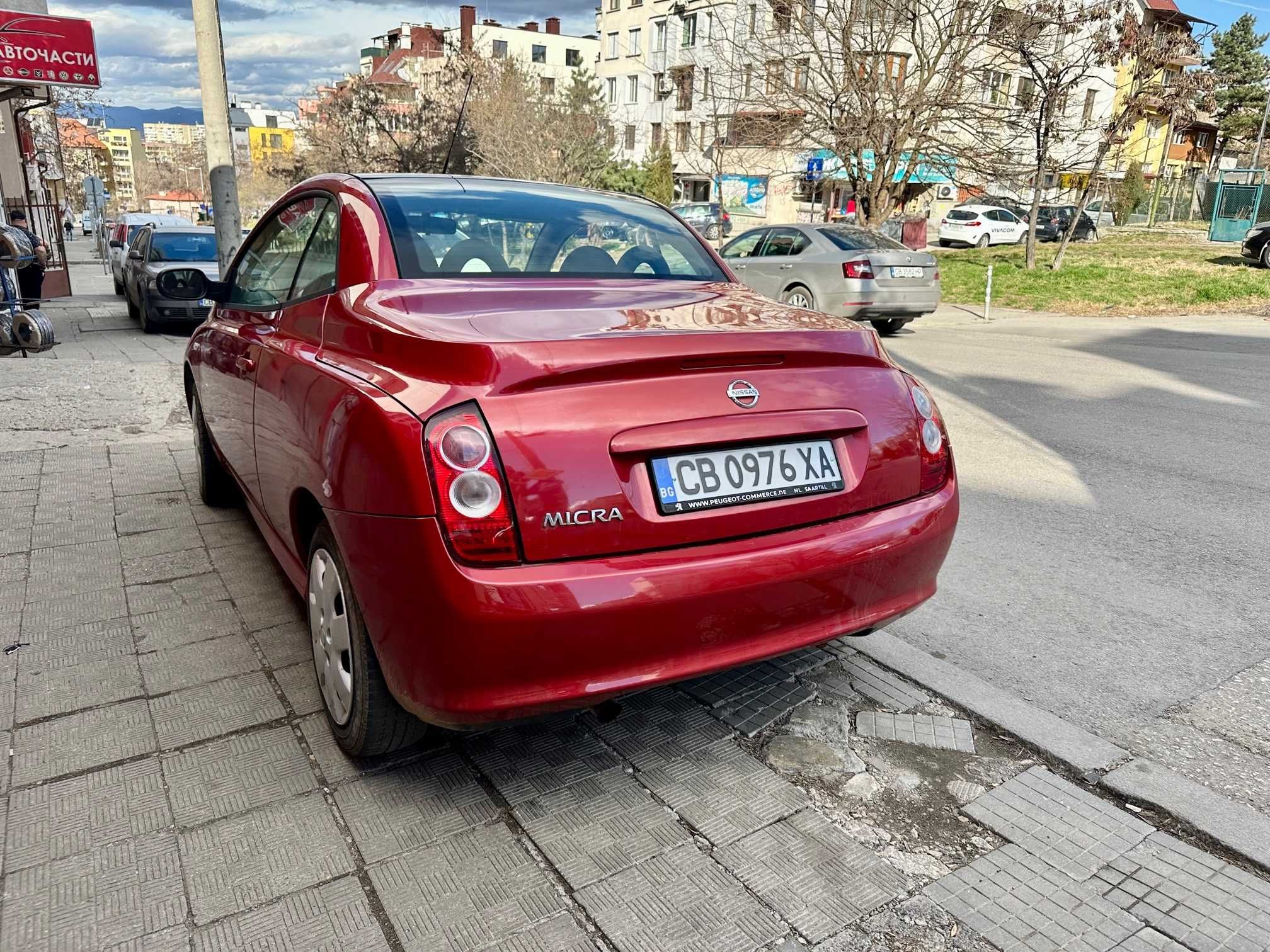Нисан Микра кабрио