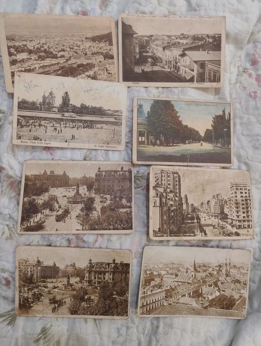 București ,Buzău, Brașov,Galați ,Sibiu- vederi vechi