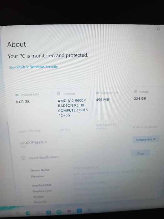 De vanzare laptop Lenovo ideapad 310