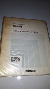 Стар наръчник на Olivetti "MS-DOS System Programmer Guide"