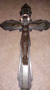 Crucifix aplica din alama