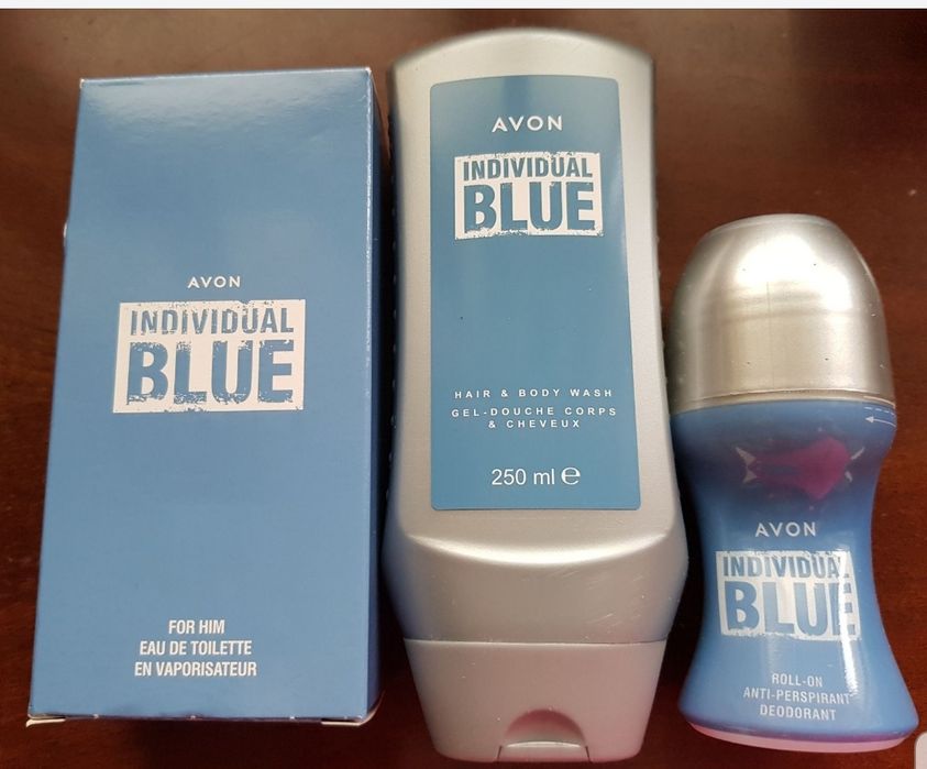 Set Individual Blue for him