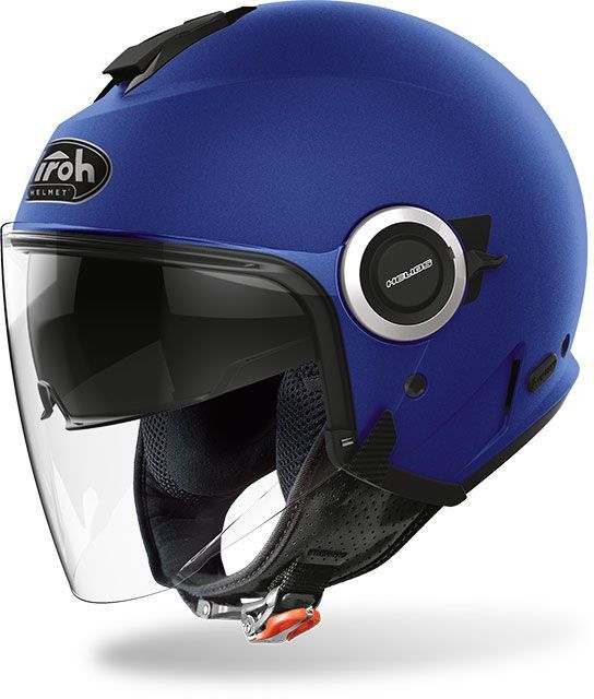 Airoh скутерска каска helios blue matt мото мотор Онлайн цена