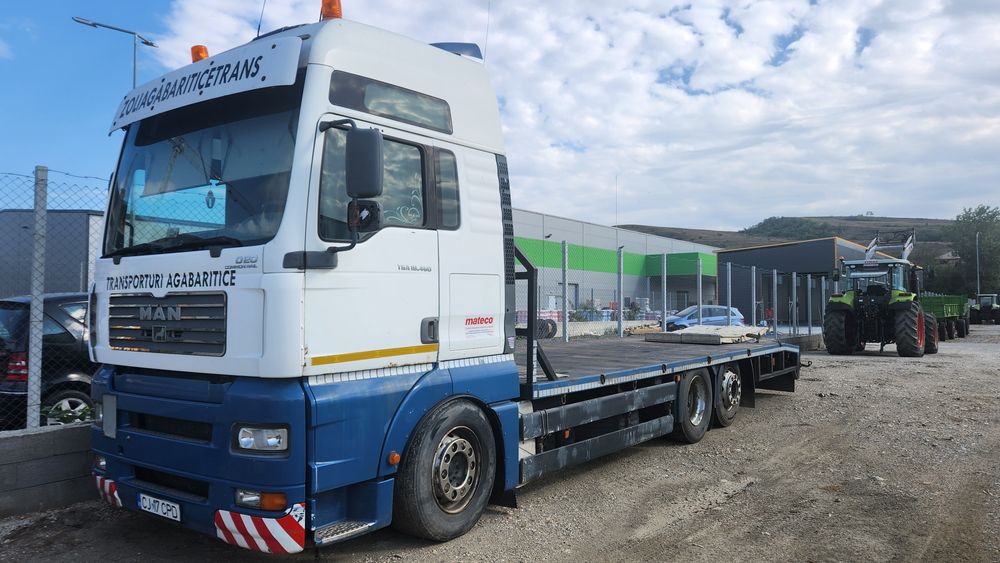 Transport utilaje agricole cu platforma