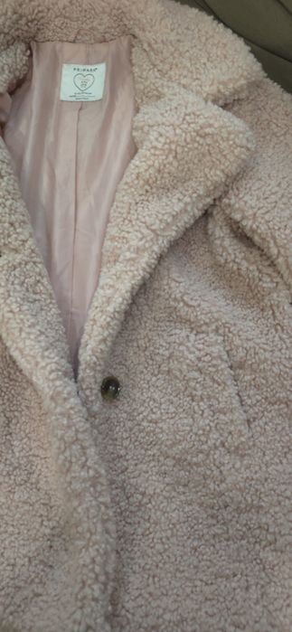 Детско палто розово 140см.