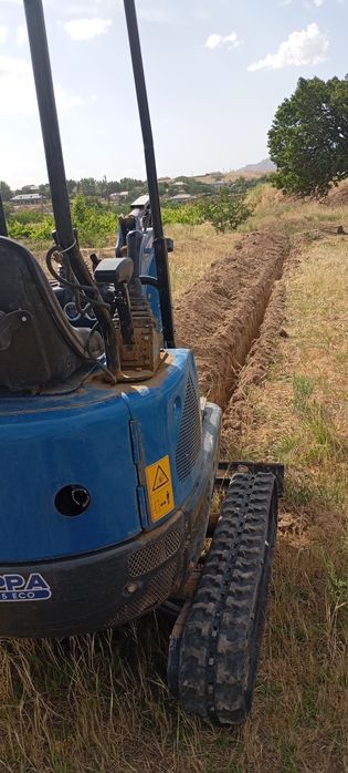 Palif va kabellarga ariq kovlaymiz