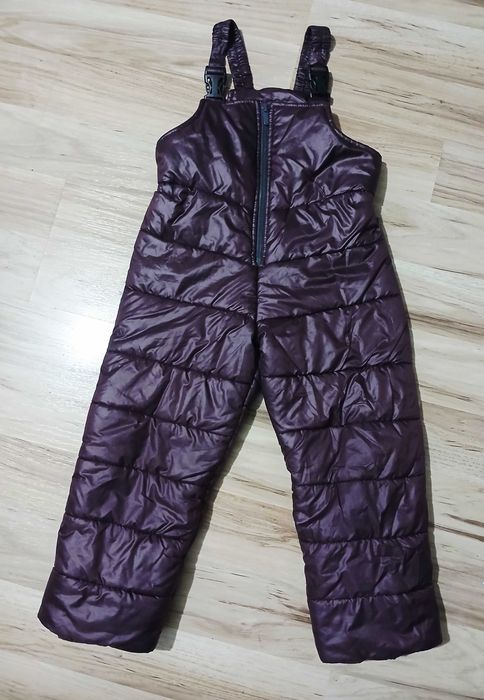 Salopeta iarna fetita,groasa,impermeabila,model deosebit,mar 114-110