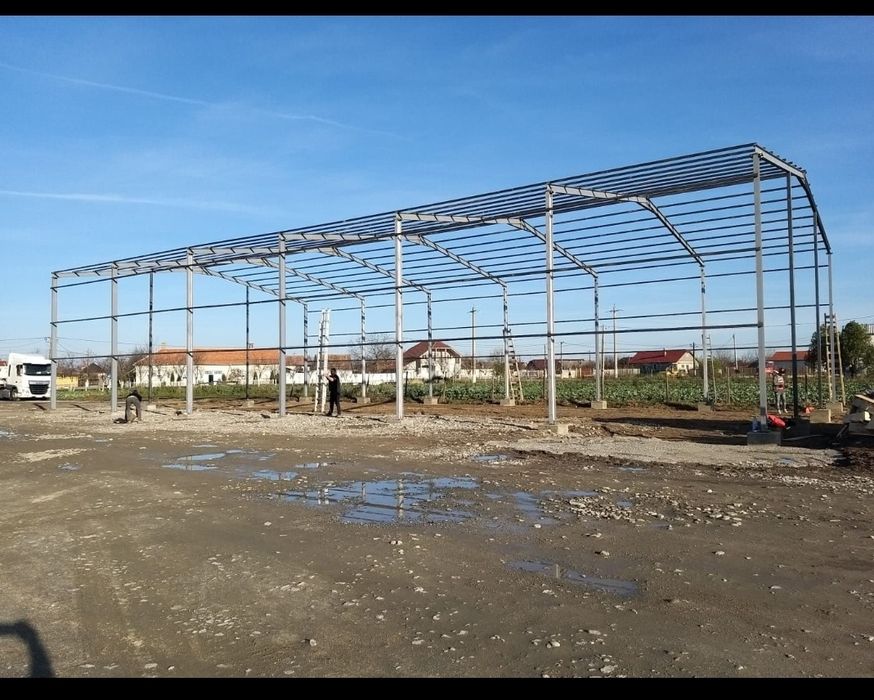 Vand Structura metalică hala 12m lățime 30m