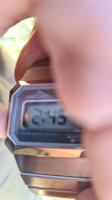Ceas Vanguard LCD Digital Electronic Barbati Retro Vechi Accesorii