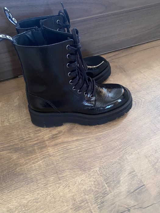 Боти bianco/лак