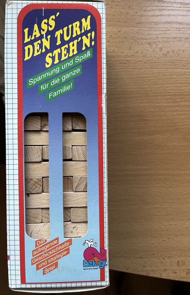 Дървена игра Дженга/Jenga