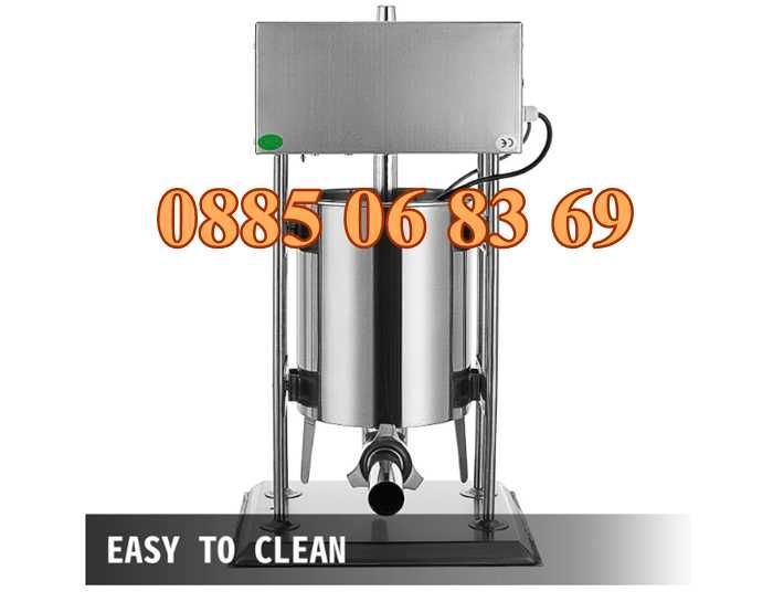 Електрическа пълначка за кайма 10 литра и електрическа бъркалка 15 кг