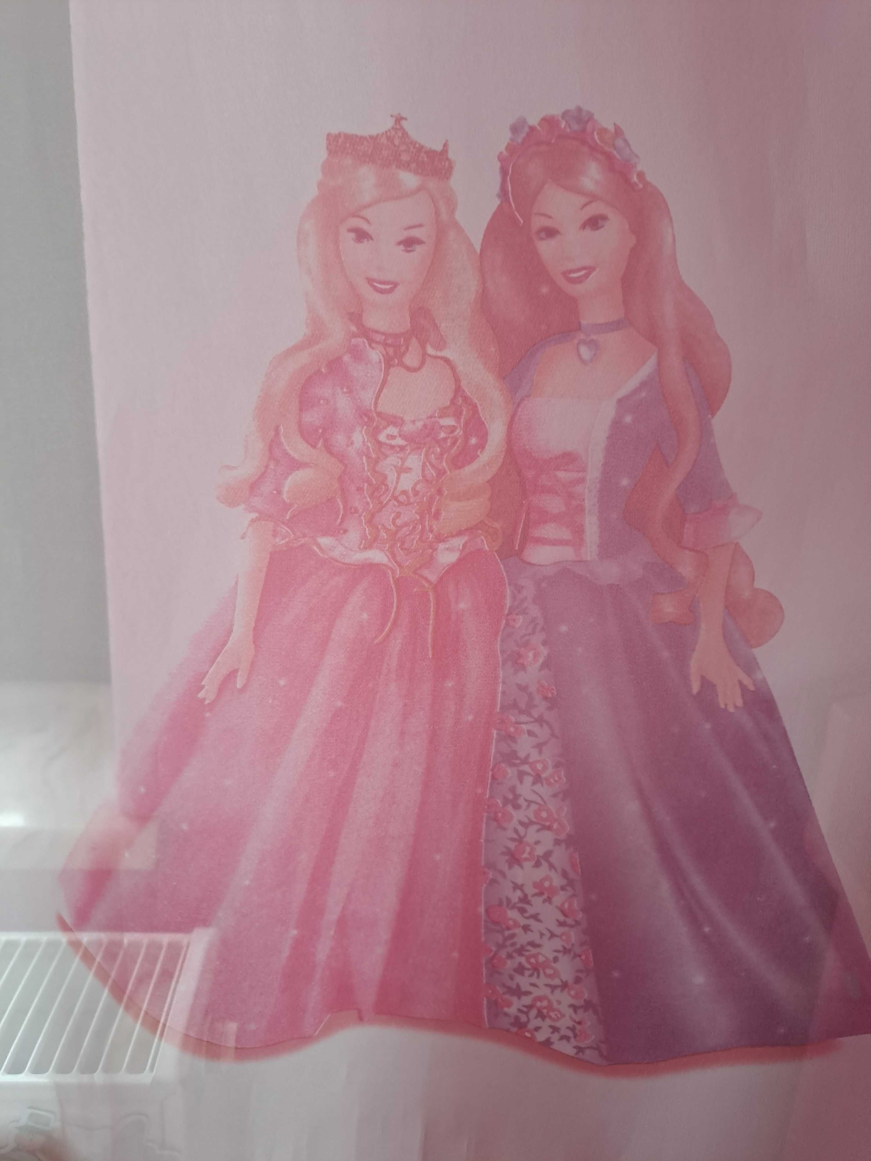 2 Perdele identice Barbie.