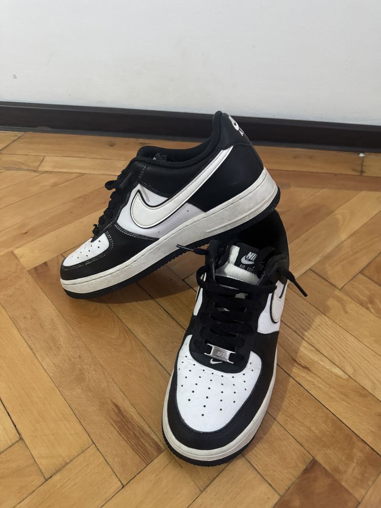 Air force 1 White Swoosh Panda