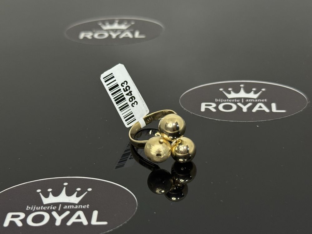 Bijuteria ROYAL : Inel AUR 14K NOU / 4.75 GR