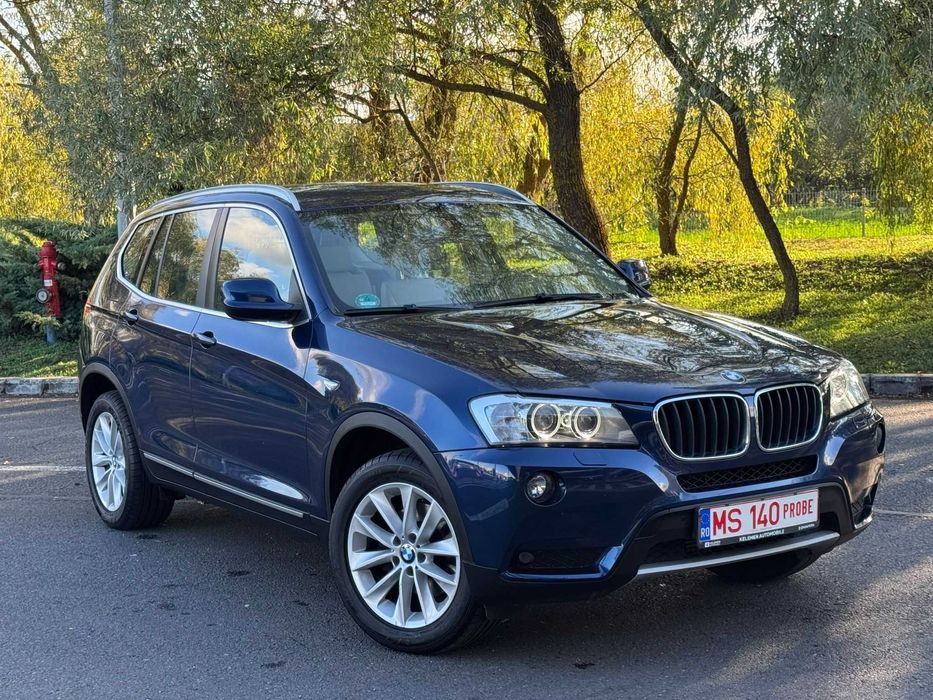 BMW X3 ~2012 ~2.0 d-184 cp~ X-drive ~4x4 AUTOMAT~Piele Crem~Navi~Rata