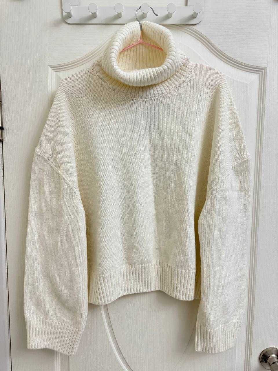 Новые Свитера с высоким воротником оверсайз H&M, размер S/M и M/L